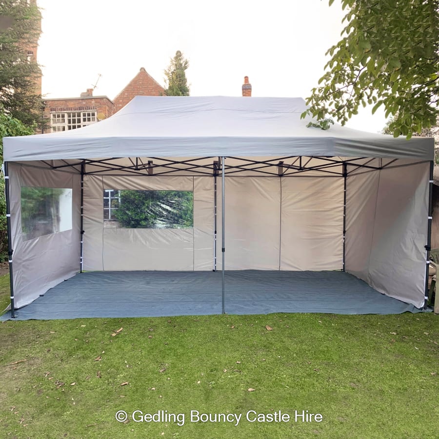 3x6m Marquee Hire Nottingham Gedling Bouncy Castle Hire