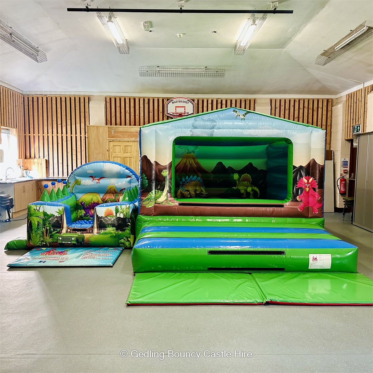 Dino Mix & Match Best Bouncy Castle & Soft Play Hire service in