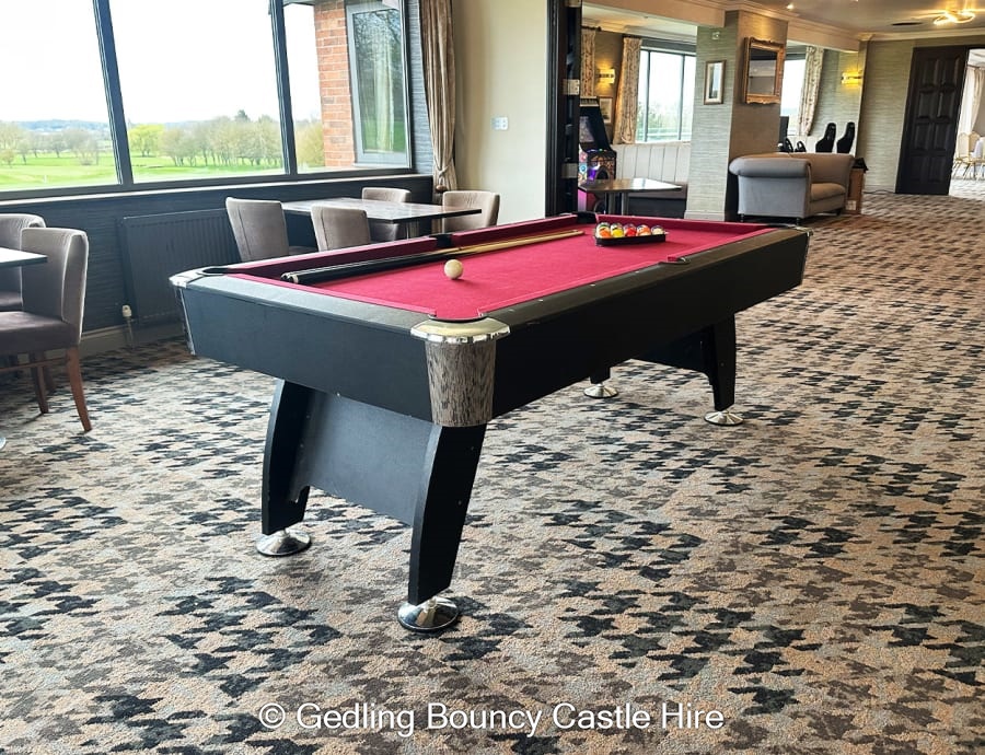 Pool Table Hire East Midlands - Gedling Bouncy Castle Hire