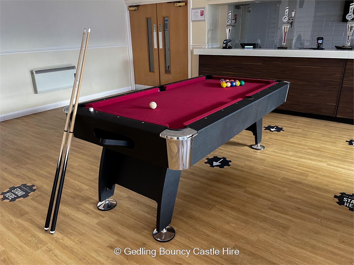 Pool Table Hire East Midlands - Gedling Bouncy Castle Hire