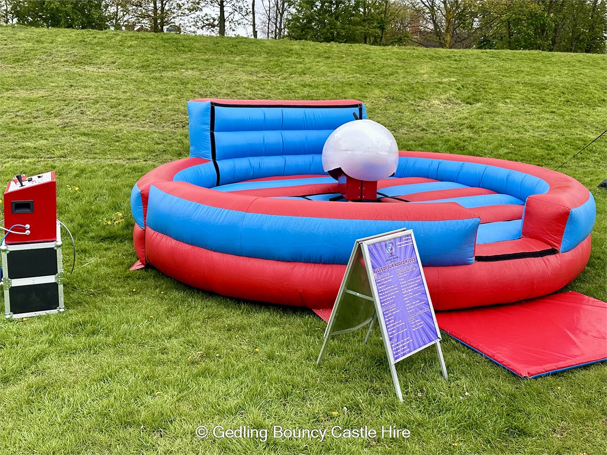 Rodeo Rugby Ball Hire Nottingham - Gedling Bouncy Castle Hire